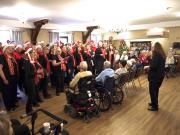 Singing at Rubidge Retirement Home 7